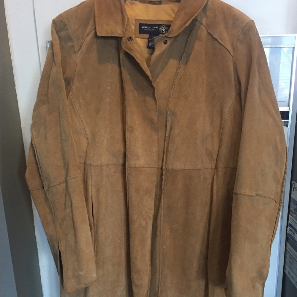 Long Leather Jacket/coat